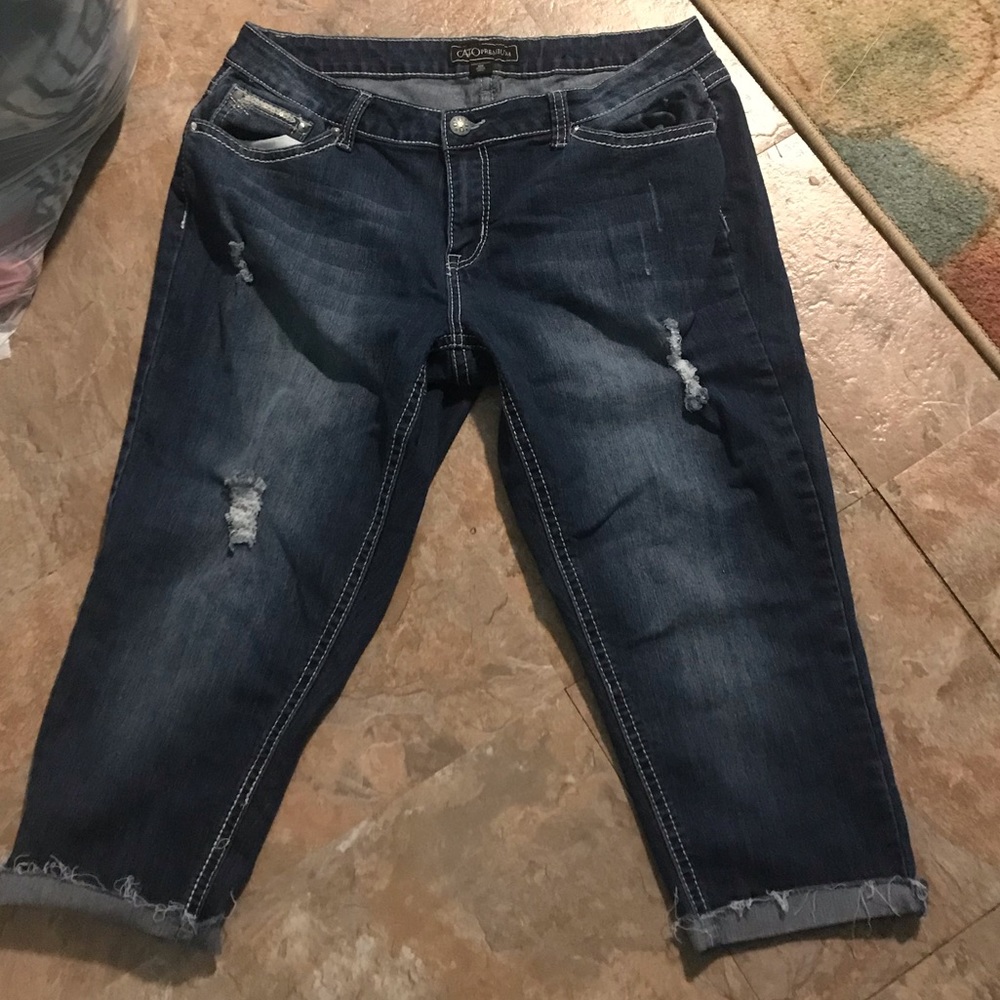 Cato premium 18W capris 21” inseam